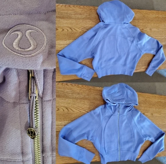 Lululemon cropped scuba full zip - Picture 1 of 2